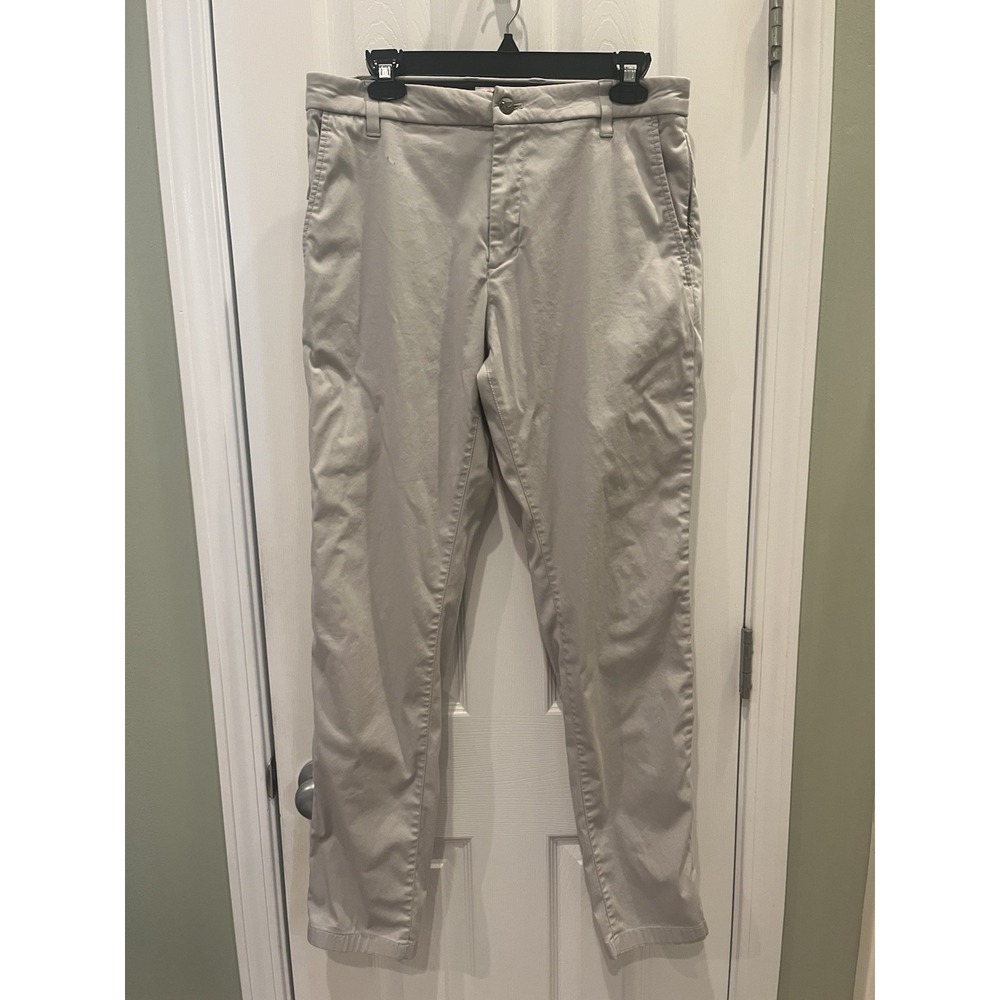 Birddogs Pants Mens 32x32 Beige Performance Athleisure Golf Stretch‎ FLAWS/READ